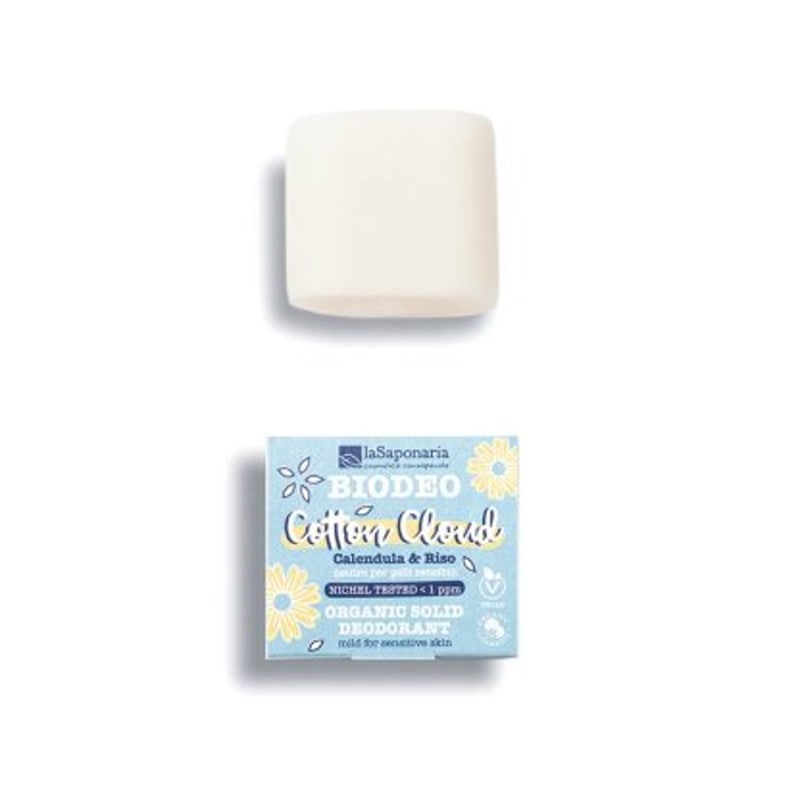 Biodeo solido Cotton Cloud - La Saponaria