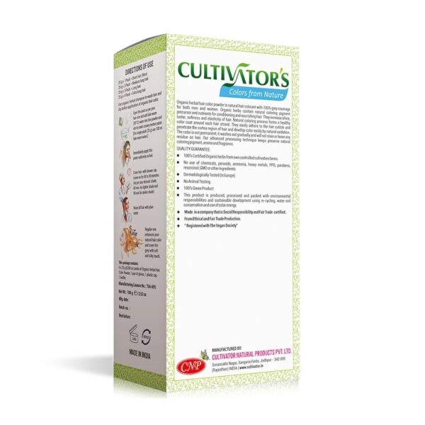 Tinta Vegetale Dark Blonde (Biondo Scuro) - Cultivator's - immagine 2