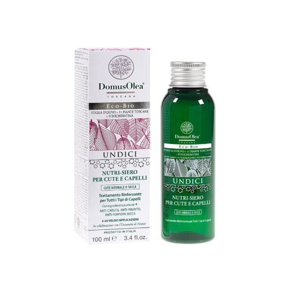Nutri Siero per cute e capelli cute normale o secca - UNDICI - Domus Olea Toscana