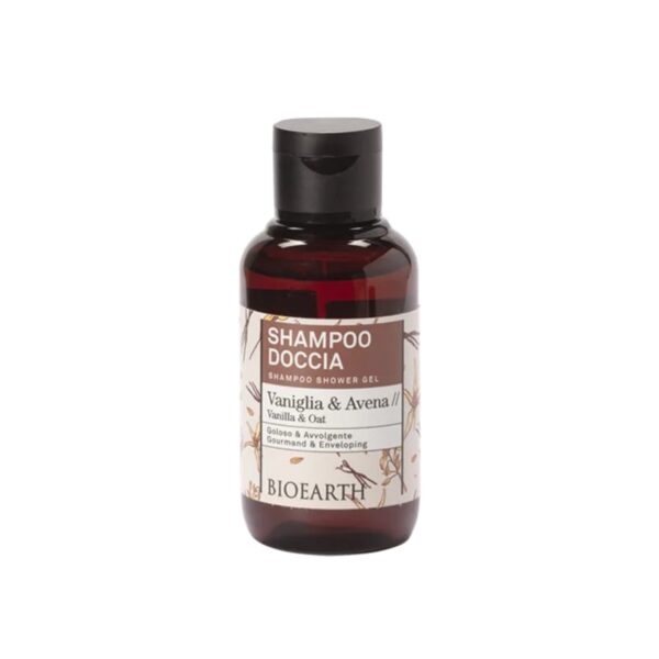 Shampoo doccia Vaniglia & Avena 100ml Travel size - Bioearth