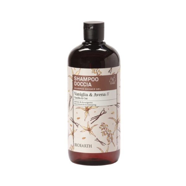 Shampoo doccia Vaniglia & Avena 500ml - Bioearth