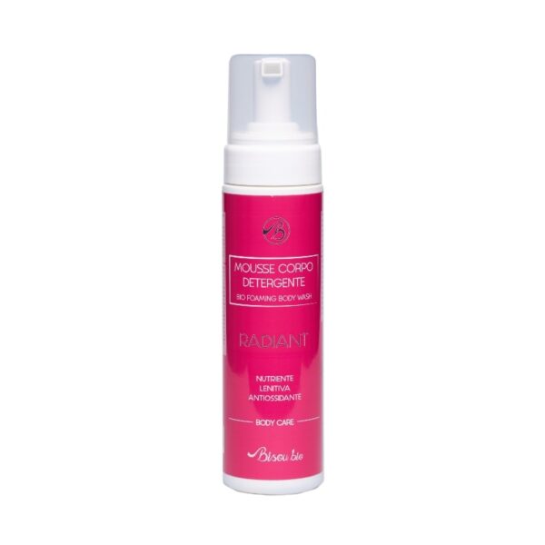 Radiant Mousse Corpo Detergente Melograno 200ml - BisouBio