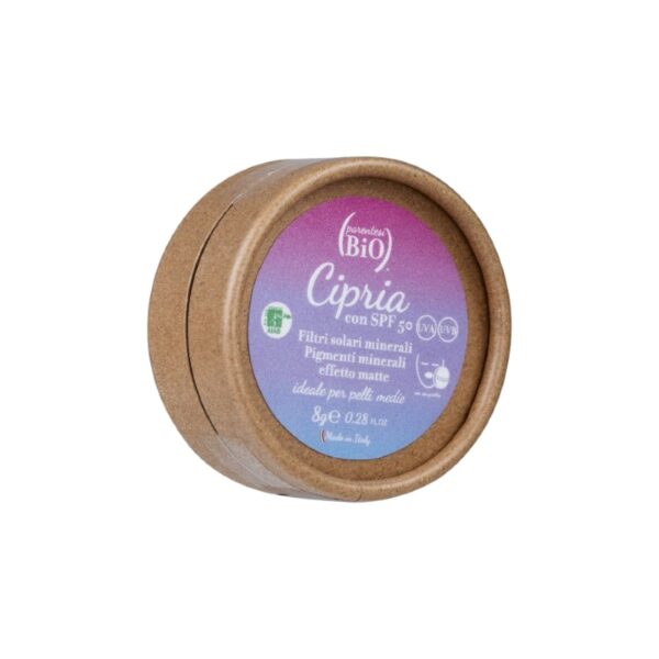 Cipria spf 50 pelle media - Parentesi Bio
