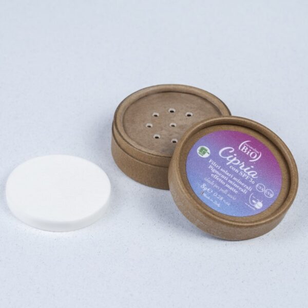 Cipria spf 50 pelle scura - Parentesi Bio - immagine 2
