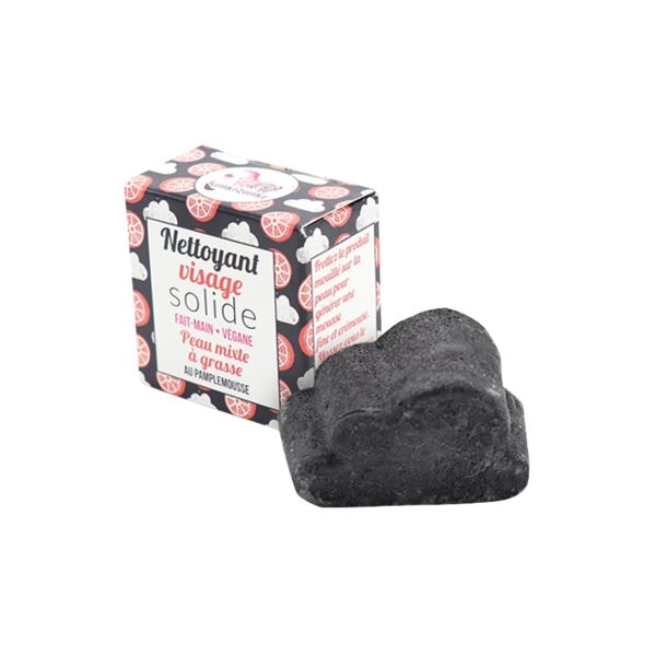Detergente viso solido al pompelmo 25g.- Lamazuna