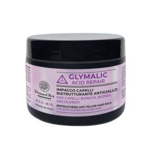 Impacco Capelli Ristrutturante Antigiallo 250ml - Glymalic Acid Repair - Domus Olea Toscana