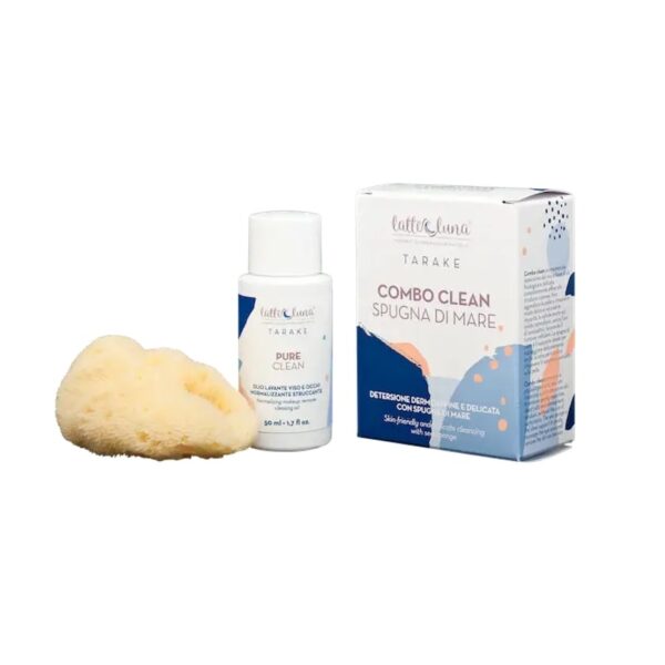 Combo Clean Spugna di Mare - Tarake - Latte e Luna