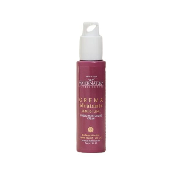 Crema Idratante capelli Ricci ai Semi di Lino - Maternatura