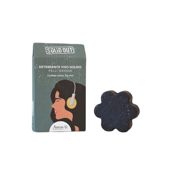 Detergente viso solido pelli grasse - Solid Out - Antos