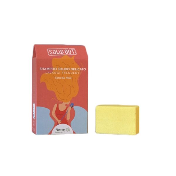 Shampoo solido delicato lavaggi frequenti - Solid Out - Antos