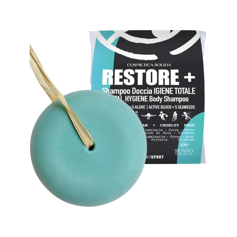 Shampoo Doccia Igienizzante RESTORE+ Corpo & Capelli - Sensonaturale