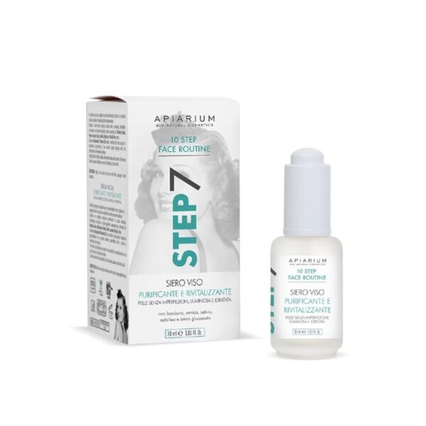 Siero viso Purificante Rivitalizzante 30ml - Step7 - Apiarium