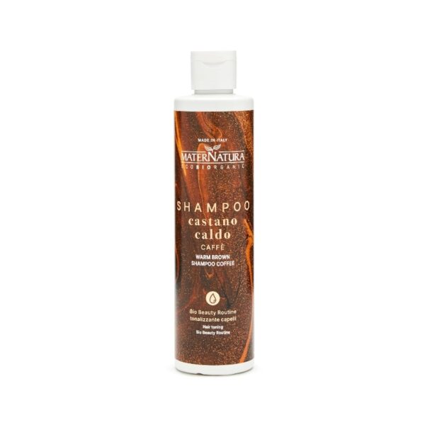 Shampoo Tonalizzante Castano Caldo caffe' 250ml - Maternatura