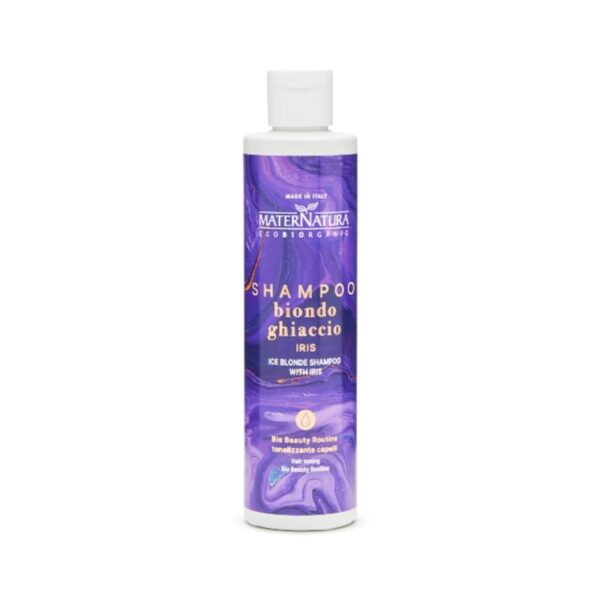 Shampoo Tonalizzante Biondo Ghiaccio Iris 250ml - Maternatura