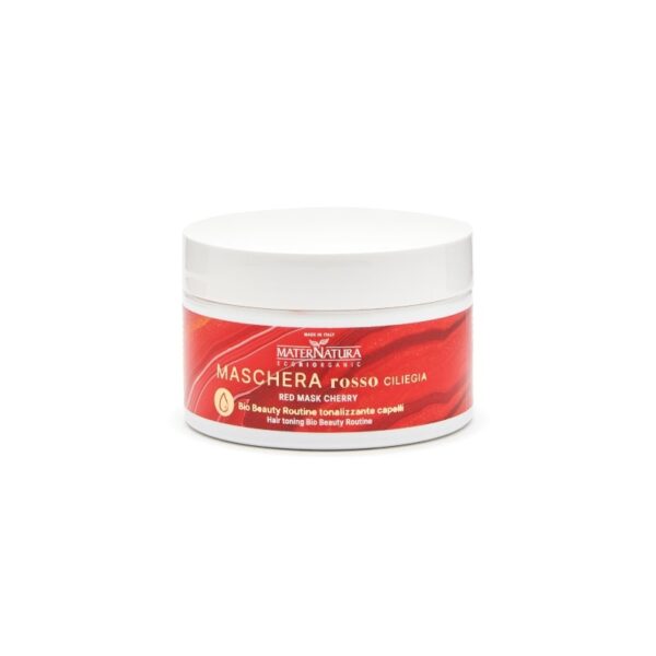 Maschera Tonalizzante Rosso Ciliegia 200ml - Maternatura
