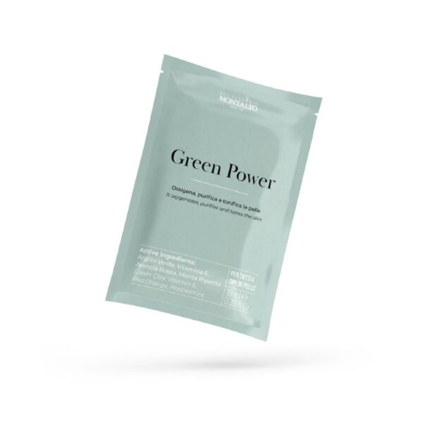 Maschera viso in crema "Green Power" - Montalto