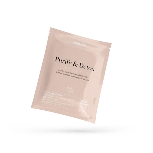 Maschera viso in tessuto "Purify & Detox" - Montalto