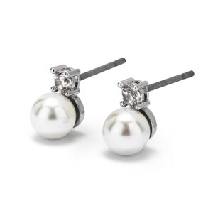 Orecchini con perla "Lucilla" Argento - Veramé