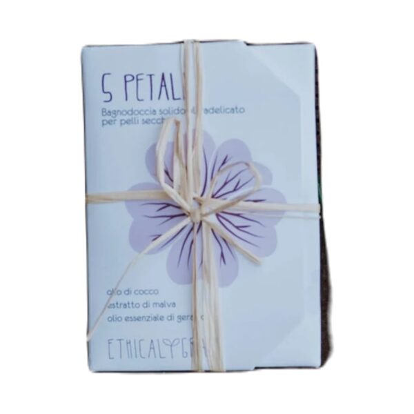 5 Petali Bagno e crema doccia solido per pelli secche - Ethical Grace