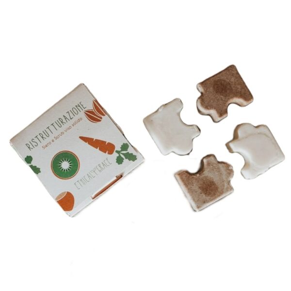 Siero e scrub solido  Ristrutturazione solida - Ethical Grace
