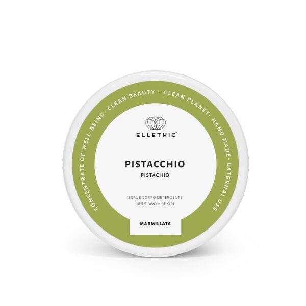 Scrub corpo detergente Pistacchio  - Marmillata 500g - Ellethic