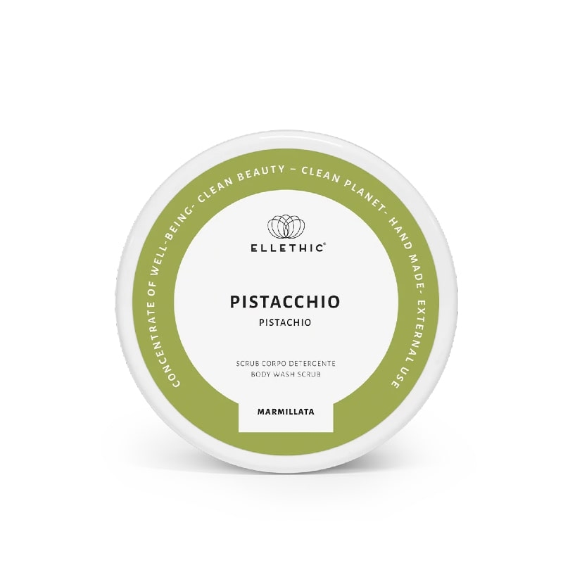 Scrub corpo detergente Pistacchio - Marmillata 500g - Ellethic