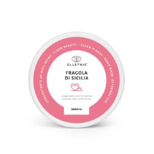 Scrub corpo effetto freddo Fragola di Sicilia - Granita 500g - Ellethic