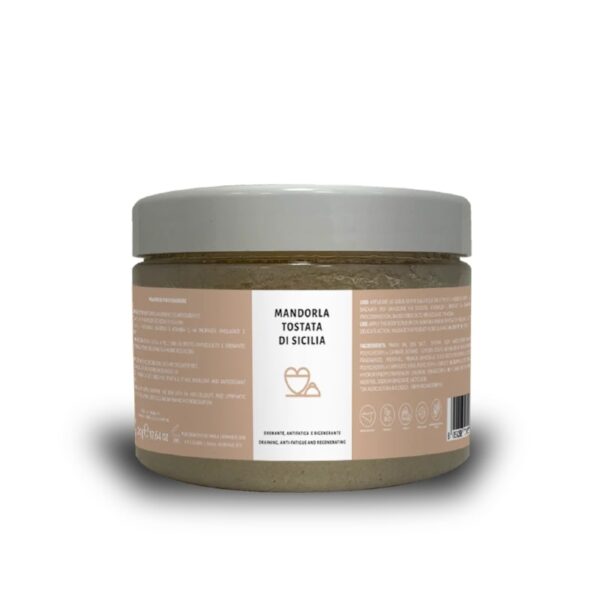 Scrub corpo effetto freddo Mandorla Tostata di Sicilia - Granita 500g - Ellethic - immagine 2