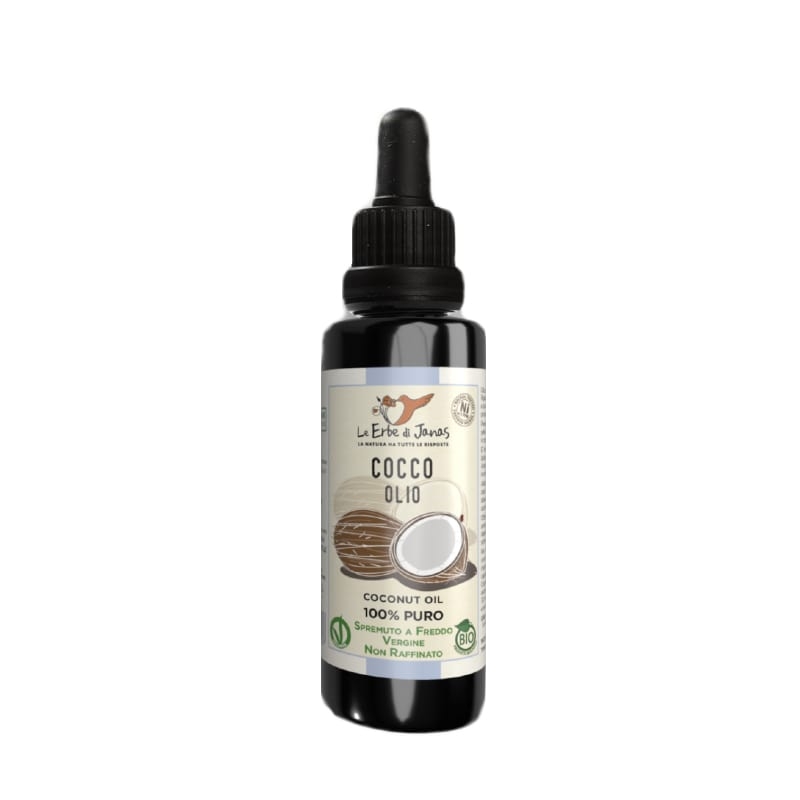 Olio di Cocco Vergine 50ml - Le Erbe di Janas