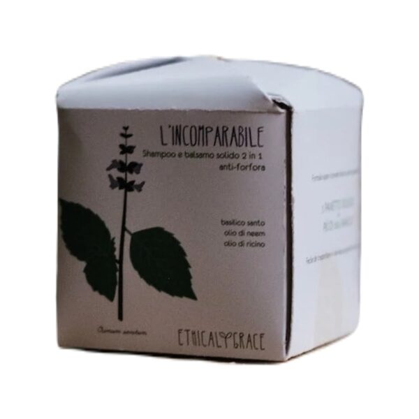 L'Incomparabile - Shampoo e balsamo solido 2 in 1 anti-forfora antiprurito - Ethical Grace