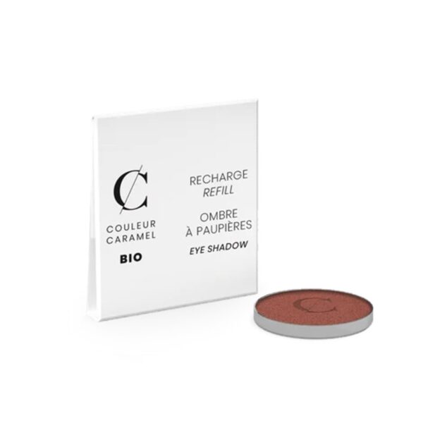 Ombretto - Ombre à paupières "Cuivré Flamboyant" n°166 - Couleur Caramel