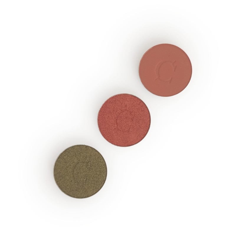 Ombretto - Ombre à paupières "Brune Nude" n°167 - Couleur Caramel - immagine 4