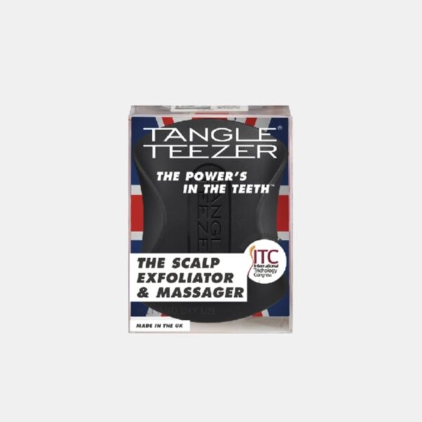 The Scalp Exfoliator & Massager "Onixy Black" - Tangle Teezer
