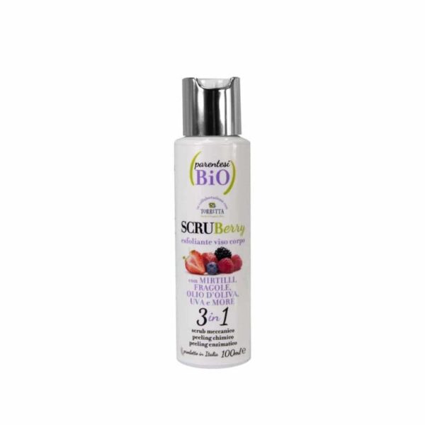 Scruberry Esfoliante 3 In 1 Viso e Corpo 100ml - Parentesi Bio