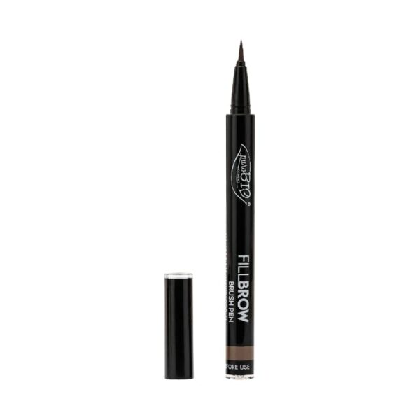 Fillbrow Brush pen 02 Castano - puroBio - immagine 2