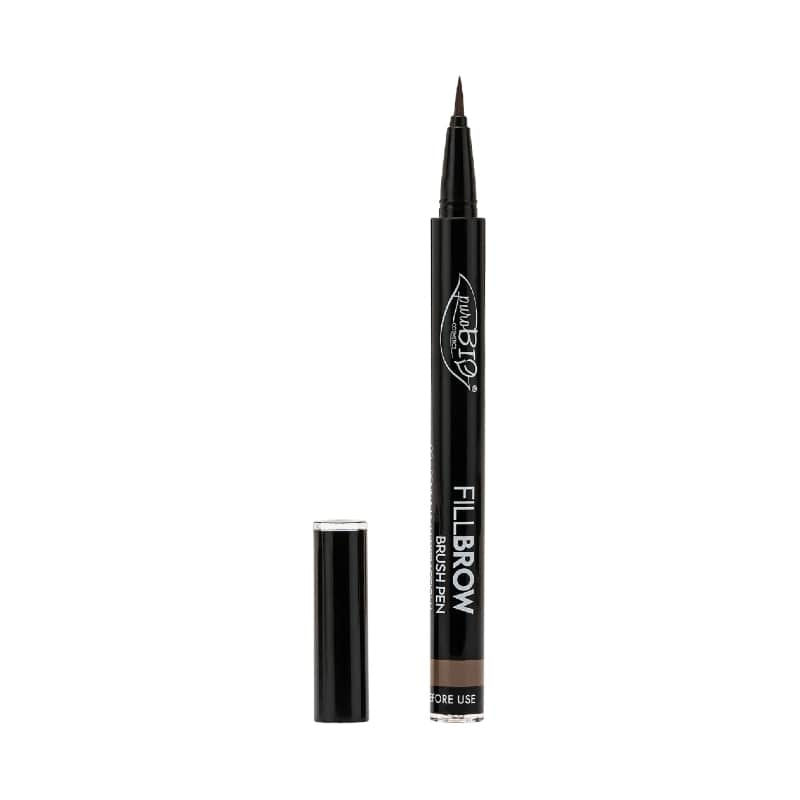 Fillbrow Brush pen 02 Castano - puroBio - immagine 2