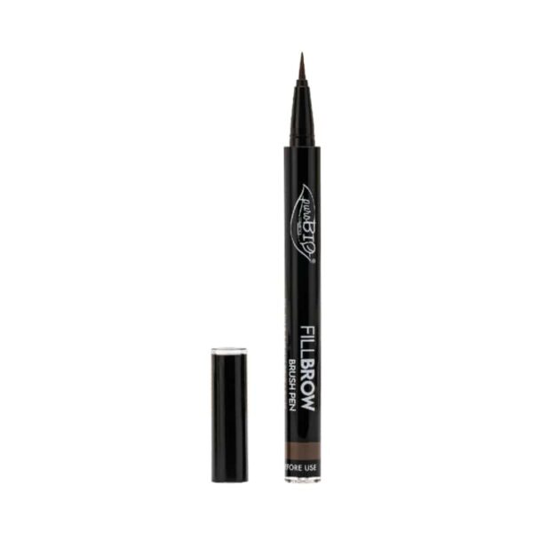 Fillbrow Brush pen 03 Castano scuro - puroBio - immagine 2