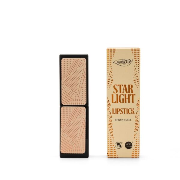 Rossetto - Starlight lipstick 01 joyful red - puroBio - immagine 4