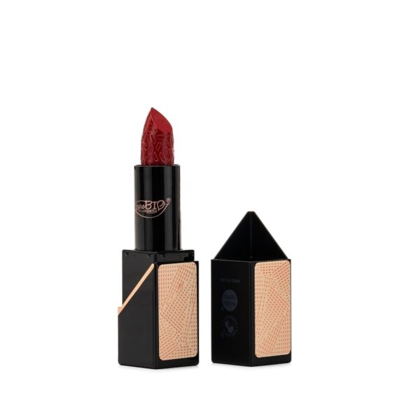 Rossetto - Starlight lipstick 01 joyful red - puroBio - immagine 2