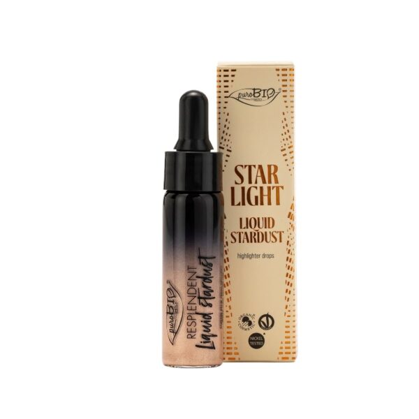 Starlight Liquid Stardust 01 champagne - puroBio - immagine 2