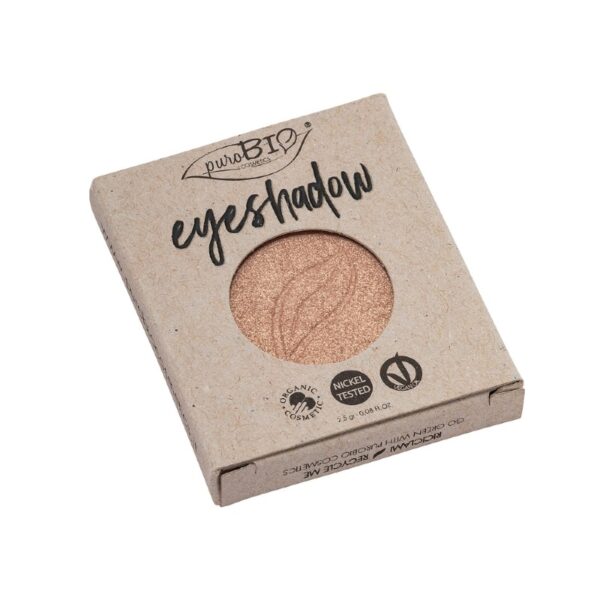 Ombretto in cialda Shimmer - Champagne 01 - puroBio - immagine 2