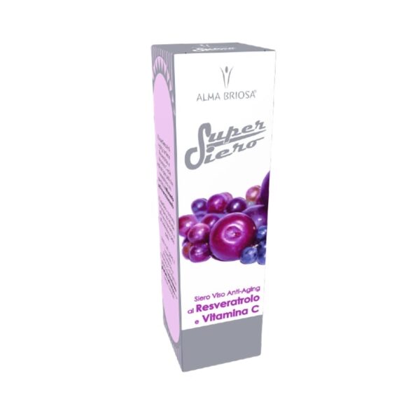 Siero Viso - Resveratrolo e Vitamina C - Alma Briosa