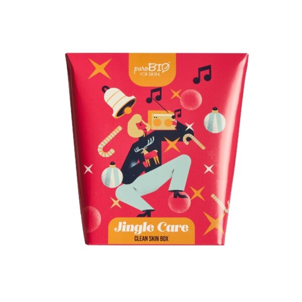 Kit Jingle Care Clean Skin Box | Gel micellare + dischetto struccante - puroBio