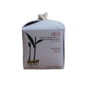 GengevoShampoo e balsamo solido 2 in 1 volumizzante per capelli normali o fini - Ethical Grace