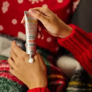Crema mani e unghie 3 in 1 - Fitocheratina, ricino & limone - La Saponaria