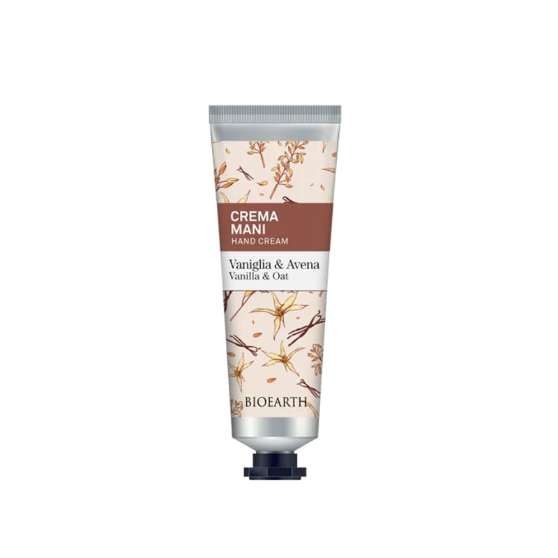Crema Mani - Vaniglia & Avena - Bioearth
