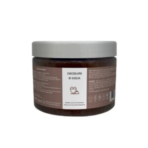 Scrub corpo effetto freddo Cioccolato di Sicilia - Granita 500g - Ellethic