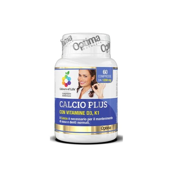 Integratore Calcio Plus 60 compresse - Colours of Life