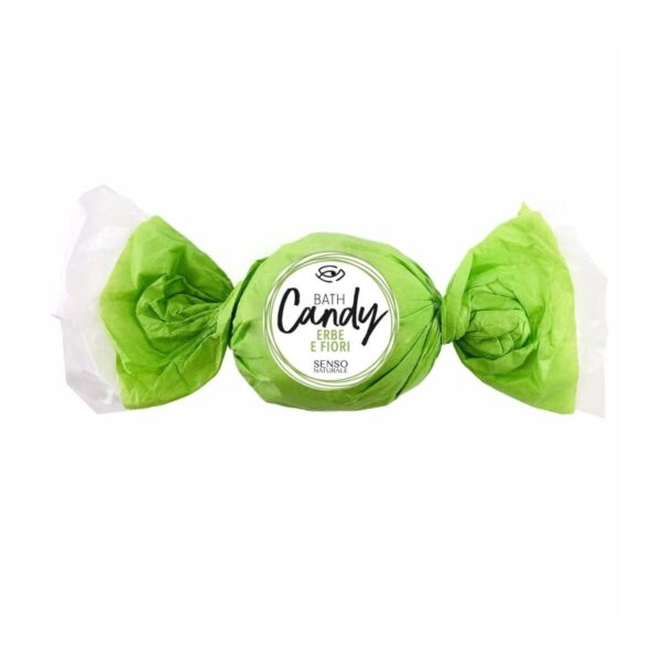 Caramella Bomba da Bagno - Erbe e Fiori - Sensonaturale