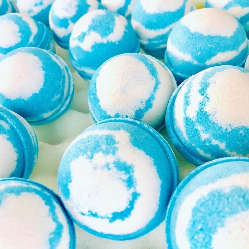 Caramella Bomba da Bagno - Latte e Menta - Sensonaturale - immagine 2